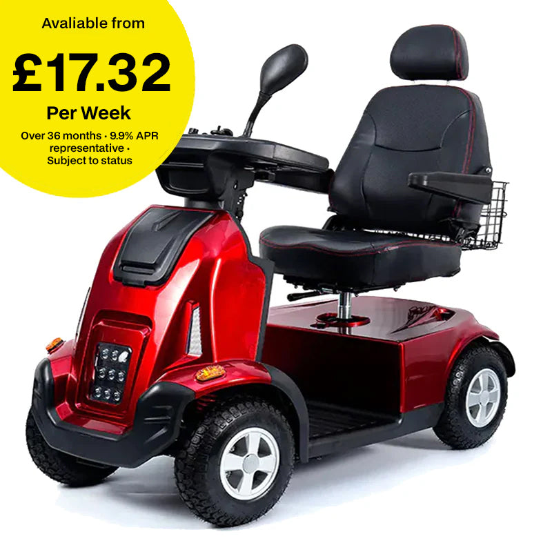 ComfortMax Heavy Duty Mobility Scooter – additional angle – Rockport Mobility
