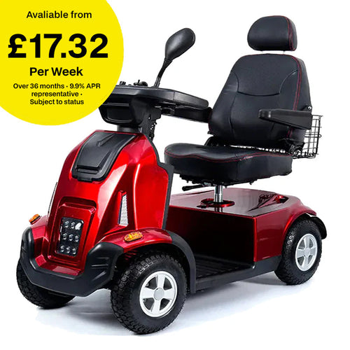 ComfortMax Heavy Duty Mobility Scooter – additional angle – Rockport Mobility