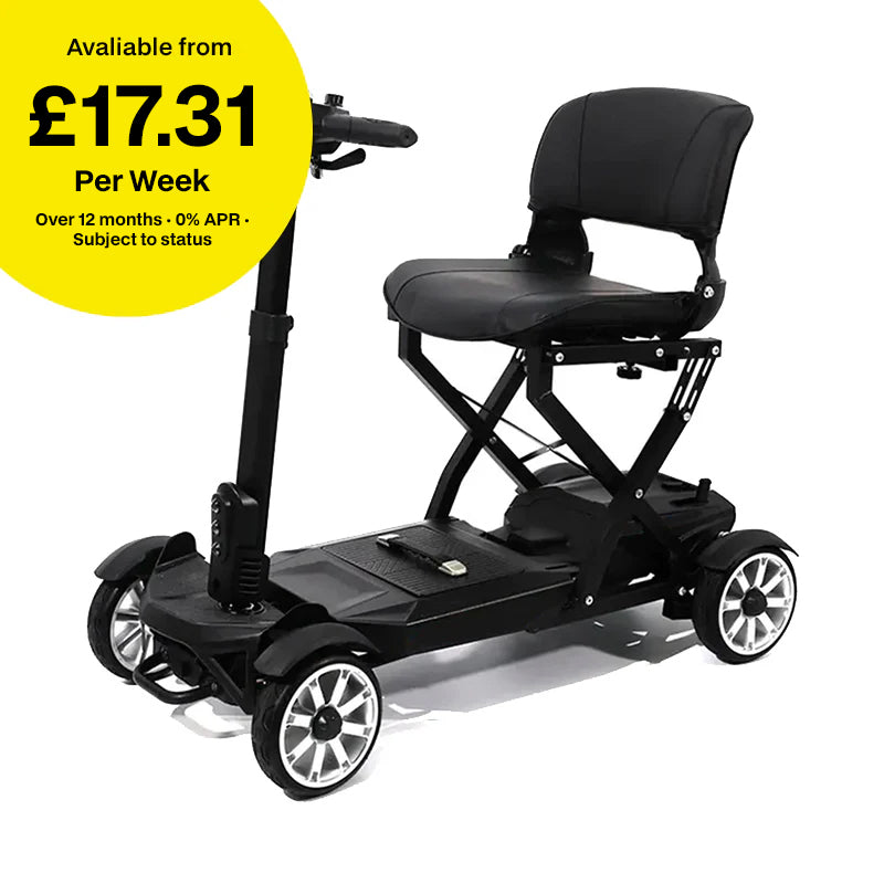 EnduraRide Folding Electric Mobility Scooter | Portable Travel Scooter UK