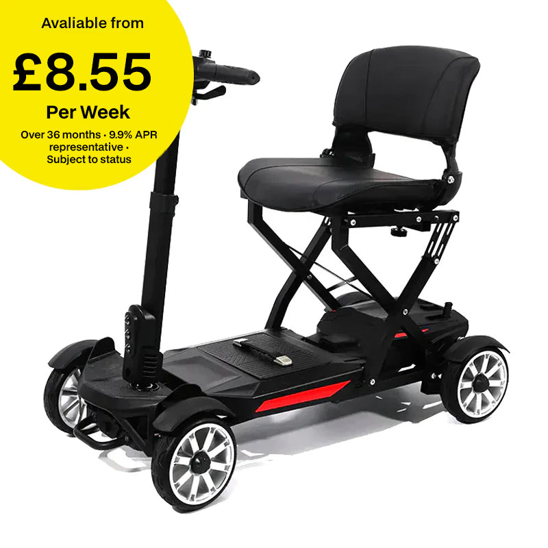 Horizon RS Auto-Fold Electric Mobility Scooter | Travel Scooter UK