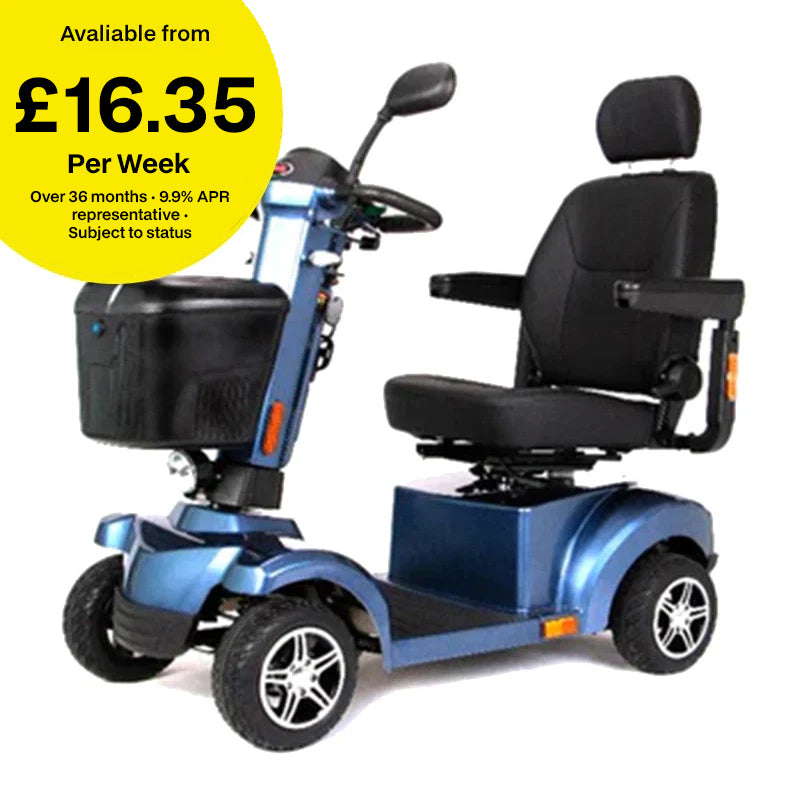 Swift Ride Electric Mobility Scooter – additional angle – Rockport Mobility