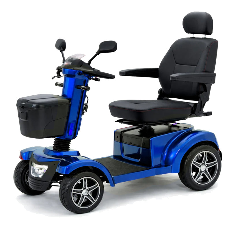 Pathfinder X Heavy Duty Mobility Scooter – Blue colour variant – Rockport Mobility